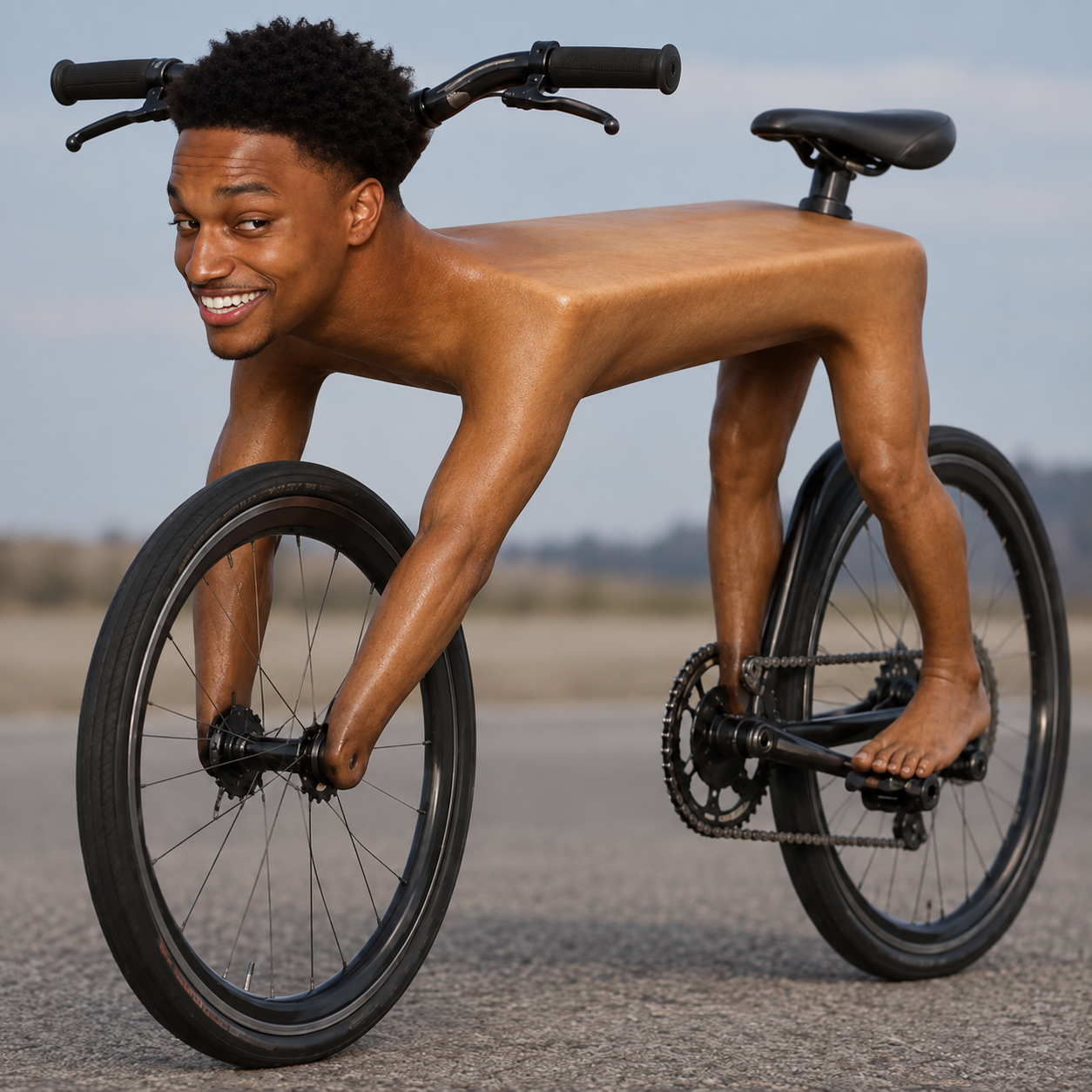 The Bike Table character